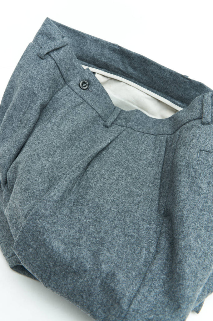 Salvatore Piccolo Pants Marcello Wool Grey