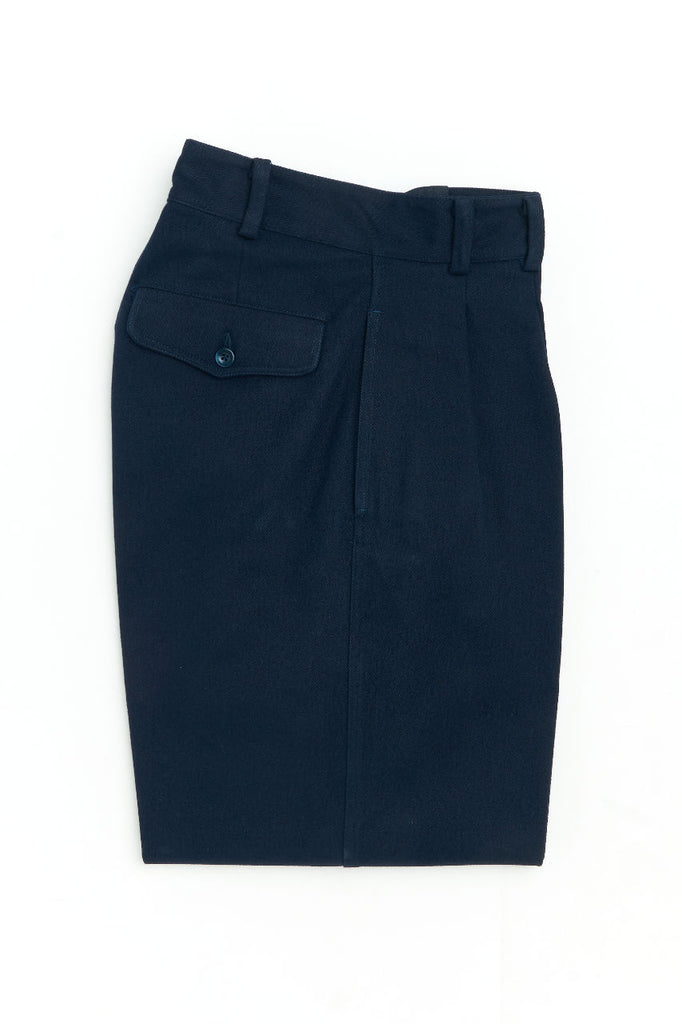 Salvatore Piccolo Pants Paul Heavy Twill Navy