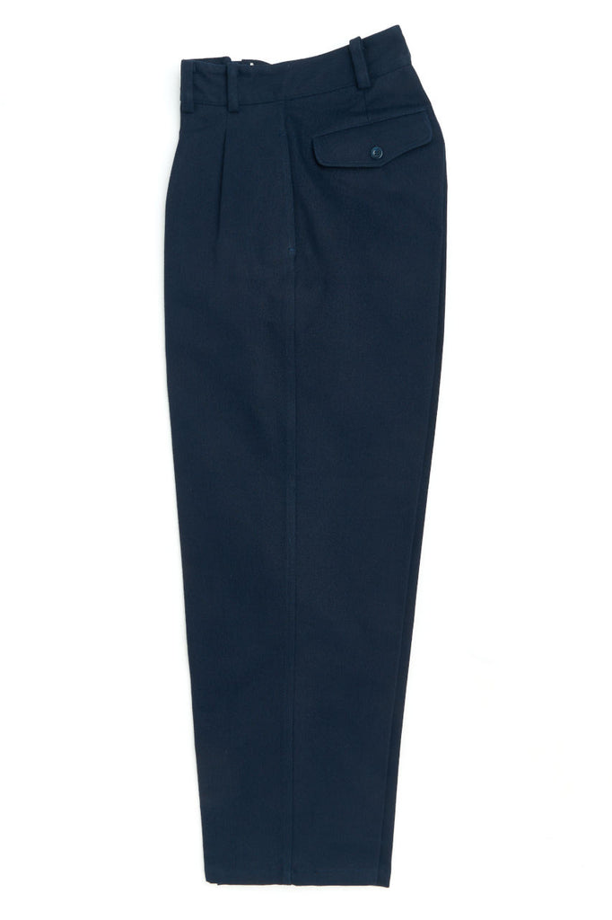 Salvatore Piccolo Pants Paul Heavy Twill Navy