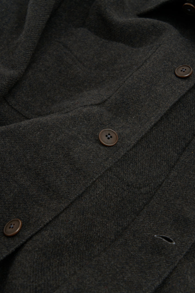 Salvatore Piccolo Shirt/Jacket Alberto GPL55 Wool Brown