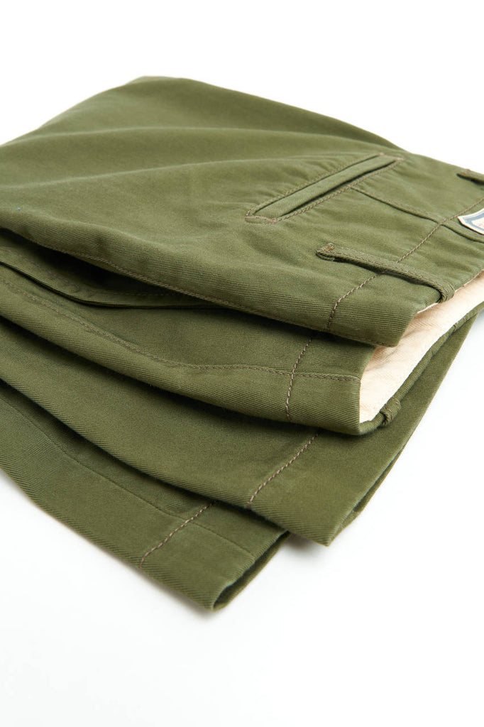 Scarti Lab Chinos 133-SG506 Green Stone Washed