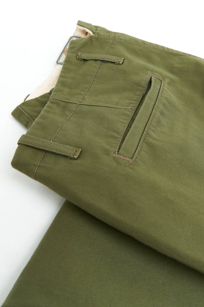 Scarti Lab Chinos 133-SG506 Green Stone Washed