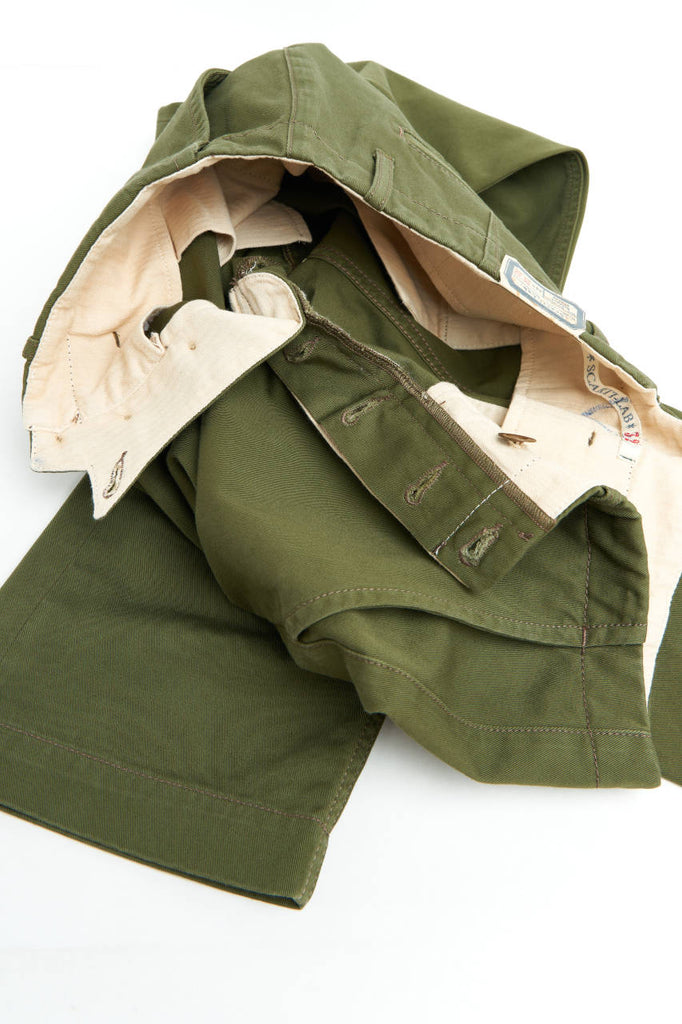 Scarti Lab Chinos 133-SG506 Green Stone Washed