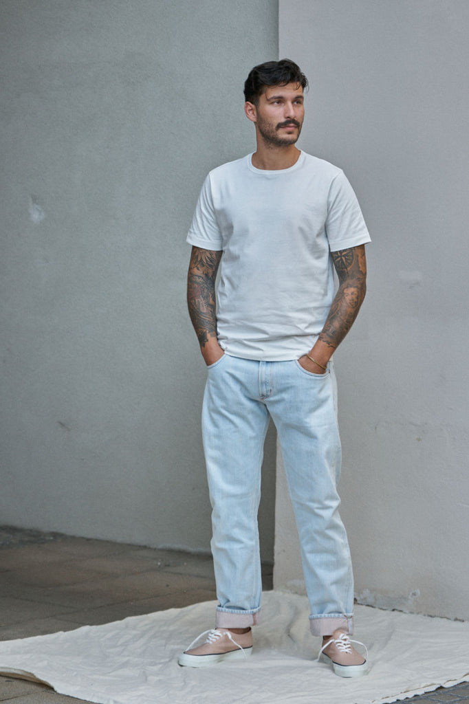 Scarti Lab 5-Pocket 06RS-ST820 Selvedge Denim Super Bleach