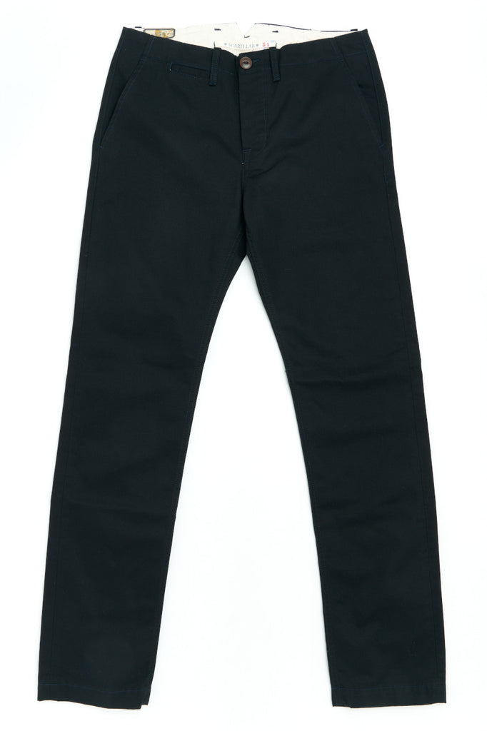 Scarti Lab Chinos 133-SG506 Garbadine Black