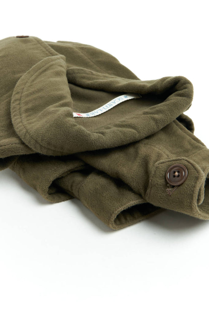 Scarti Lab Cossack Jacket 707-SN802 Moleskin Olive