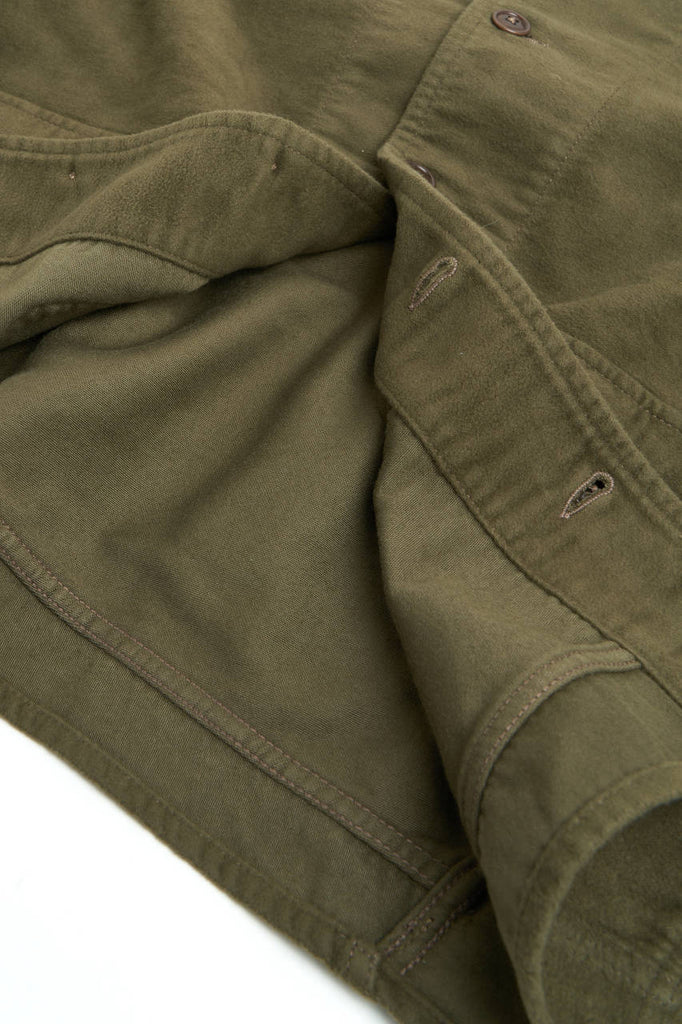 Scarti Lab Cossack Jacket 707-SN802 Moleskin Olive
