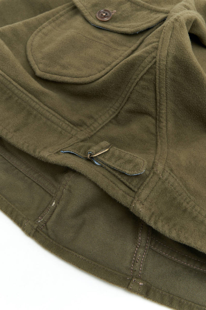 Scarti Lab Cossack Jacket 707-SN802 Moleskin Olive