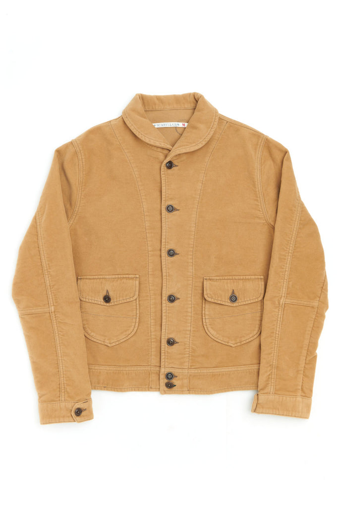 Scarti Lab Cossack Jacket 707-SN802 Moleskin Tan