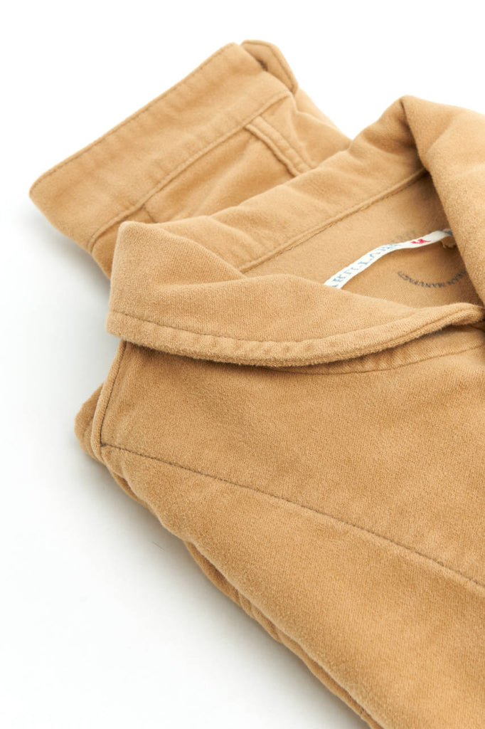 Scarti Lab Cossack Jacket 707-SN802 Moleskin Tan