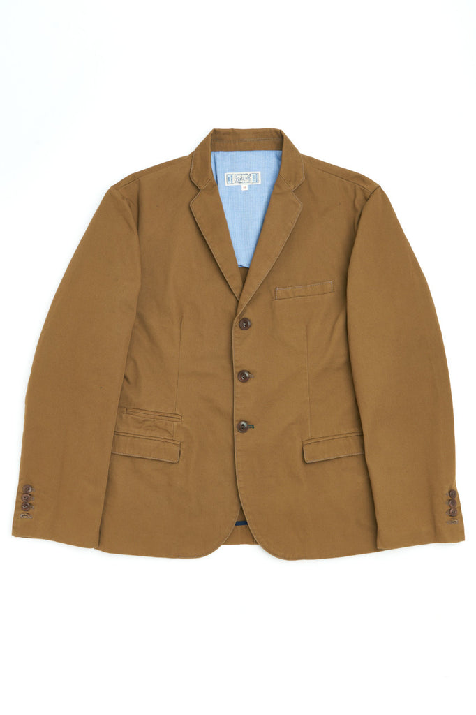 Scarti Lab Suit Jacket 710-SG506 Garbadine Tan