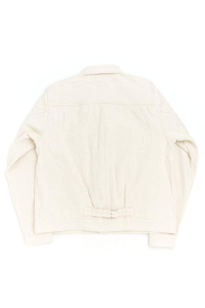 Seuvas Herringbone Trucker Jacket Natural