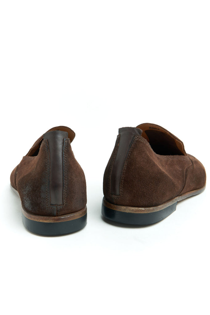 Silvano Sassetti Classic Loafer Suede Marrone
