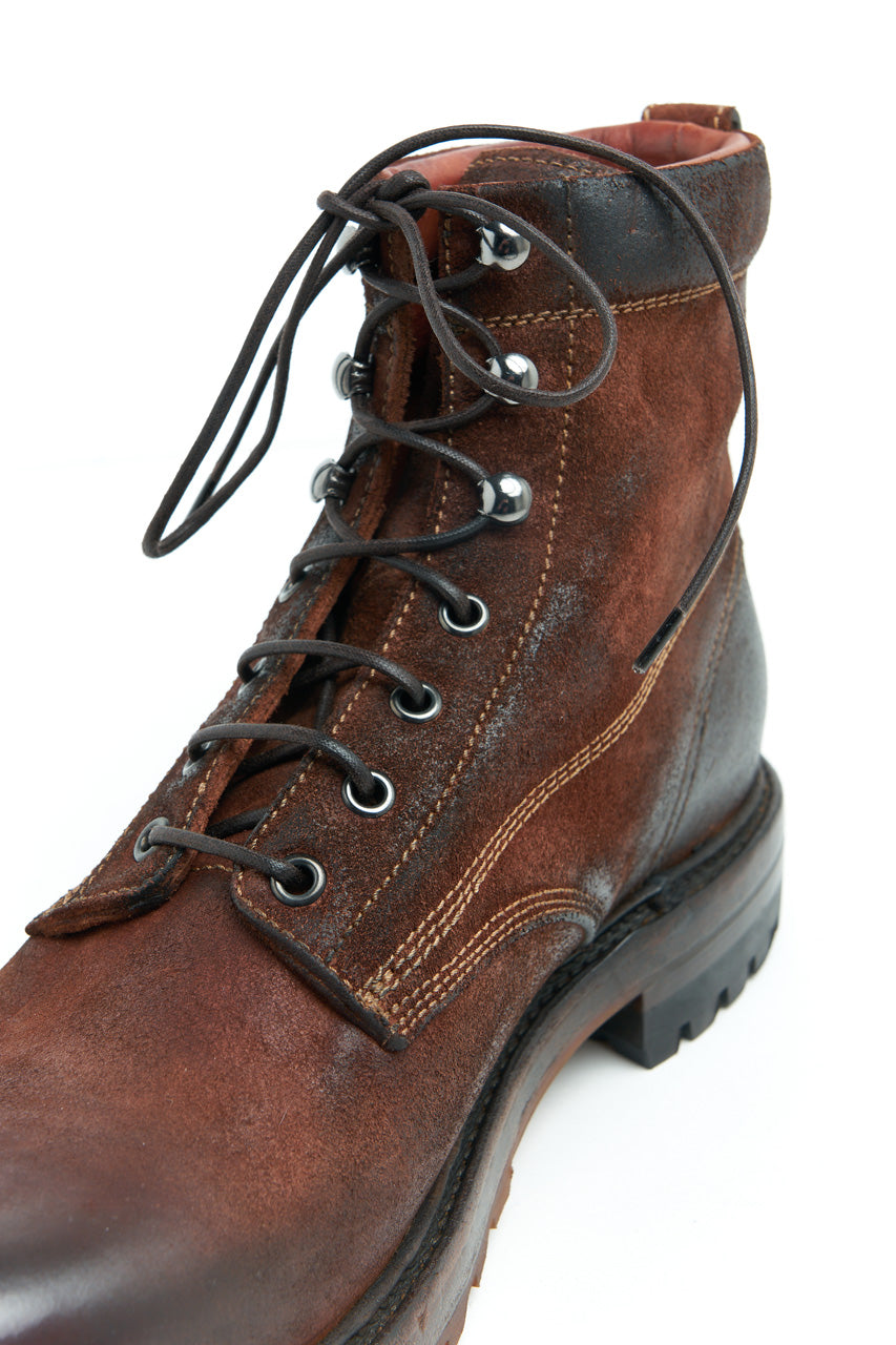 Silvano Sassetti Travel Boot Roughout Marrone | SUNSETSTAR