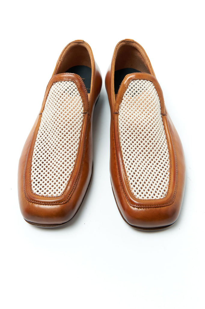 Silvano Sassetti W' Braided Loafer Ocra / Panna