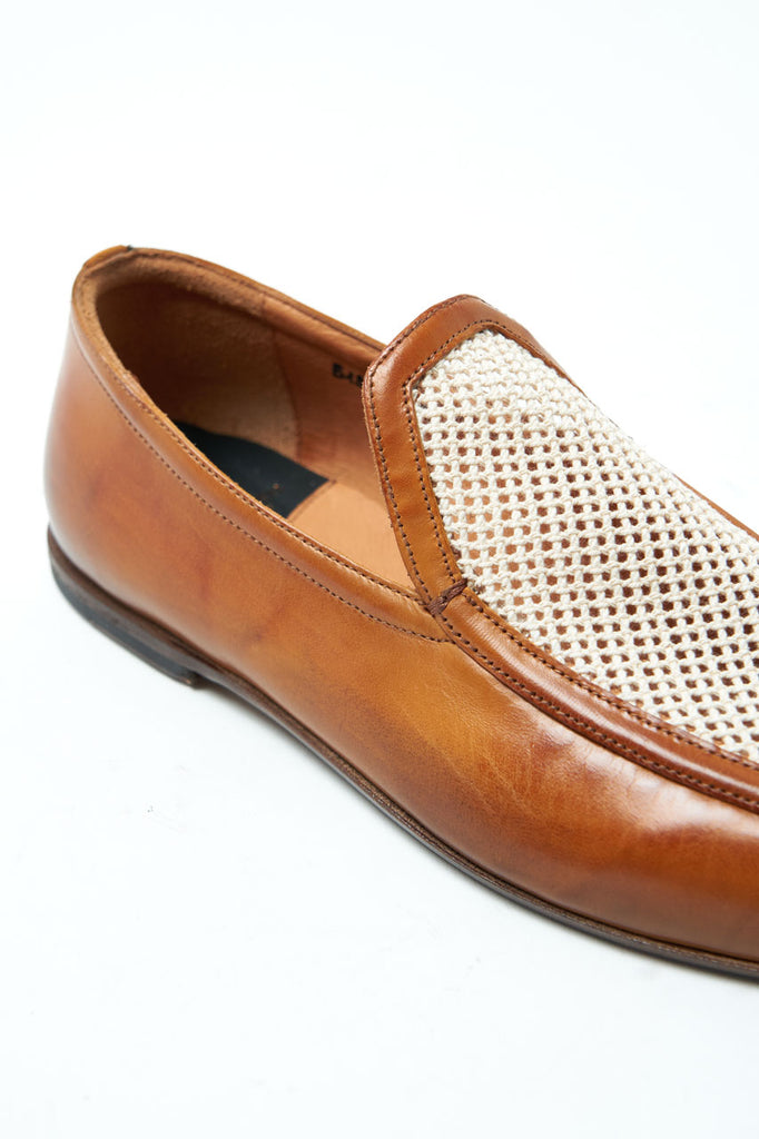 Silvano Sassetti W' Braided Loafer Ocra / Panna