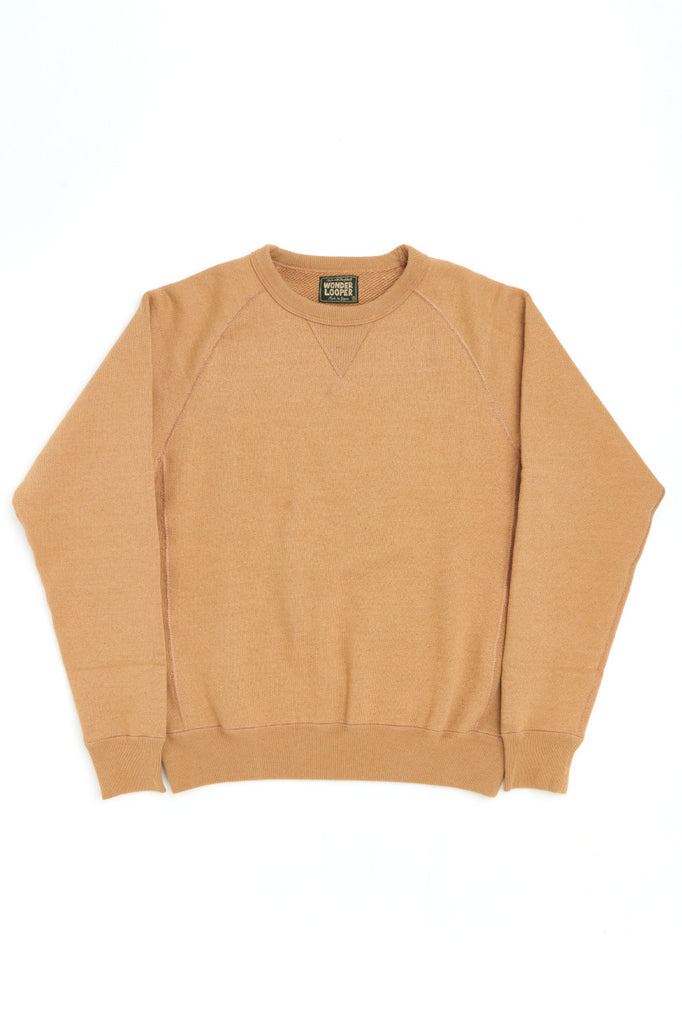 Wonder Looper Crewneck Double Heavyweight French Terry Foxfibre