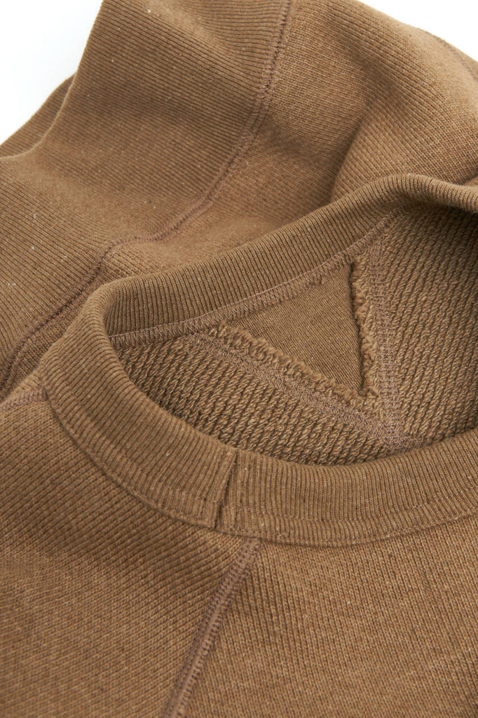 Wonder Looper Crewneck Double Heavyweight Iron Mordant Foxfibre