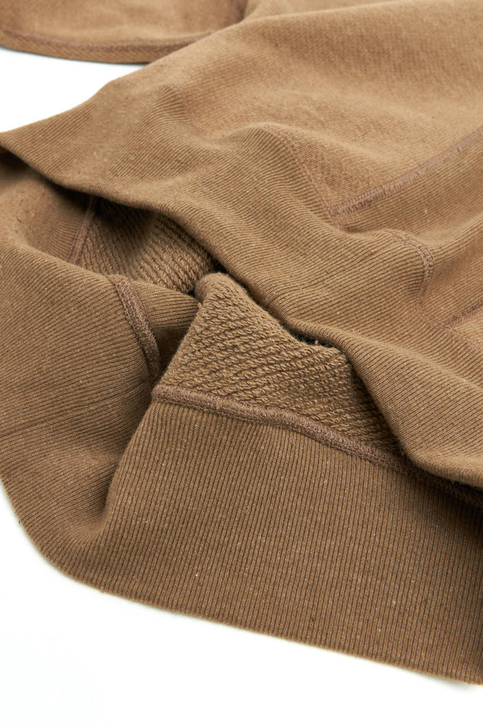 Wonder Looper Crewneck Double Heavyweight Iron Mordant Foxfibre