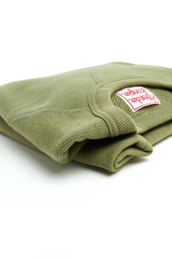 Wonder Looper Crewneck Double Heavyweight French Terry Sage