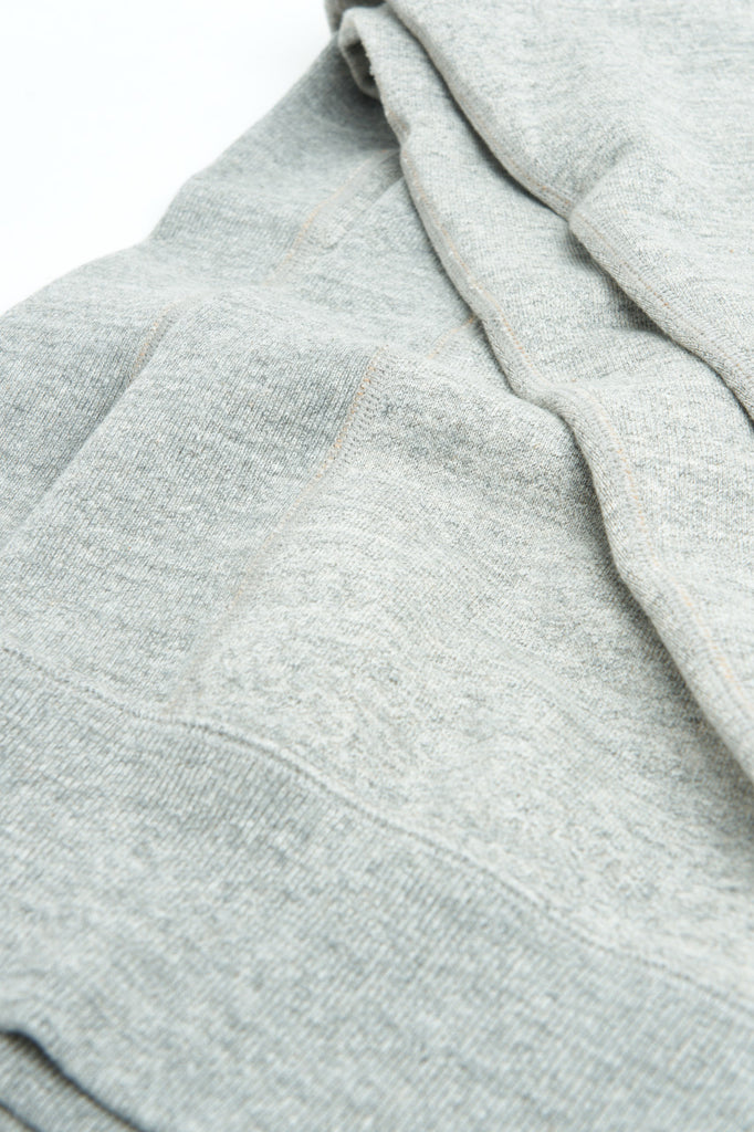 Wonder Looper Crewneck "II" Fleeced Fox Fiber Heather Grey