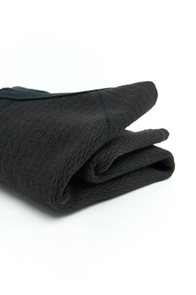 Wonder Looper Henley Cashmere Blend Honeycomb Sumi