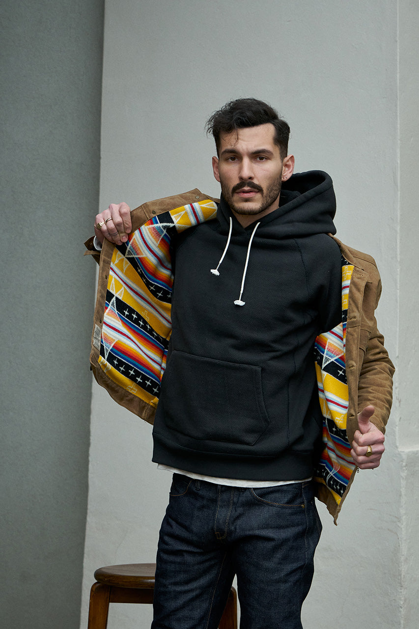 Ginew Wax Rider Coat Brown 