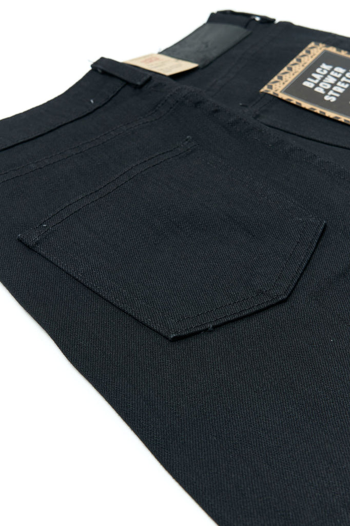 Naked & Famous Denim "The High Skinny" Black Power Stretch