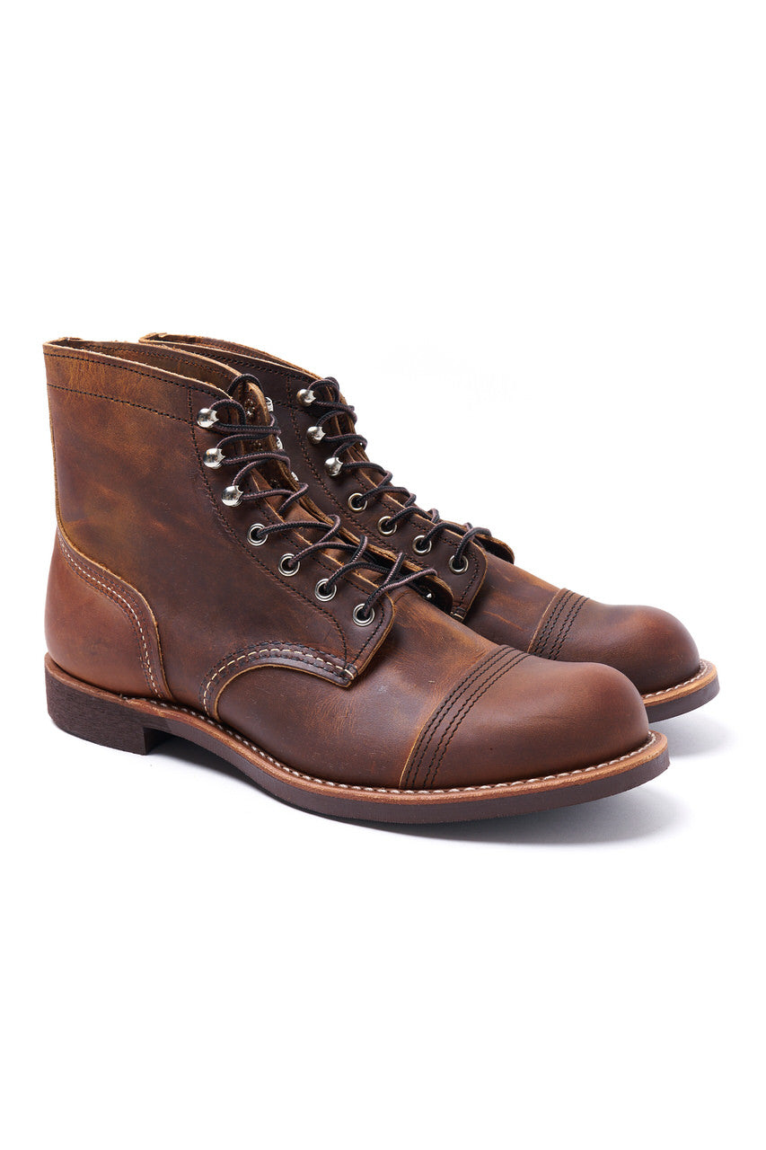 Red Wing Shoes Iron Ranger 8085 Copper Rough & Tough | SUNSETSTAR