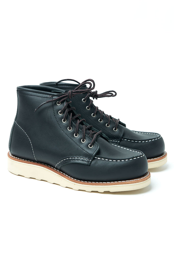 Red Wing Shoes W' Moc Toe 3373 Black Boundary