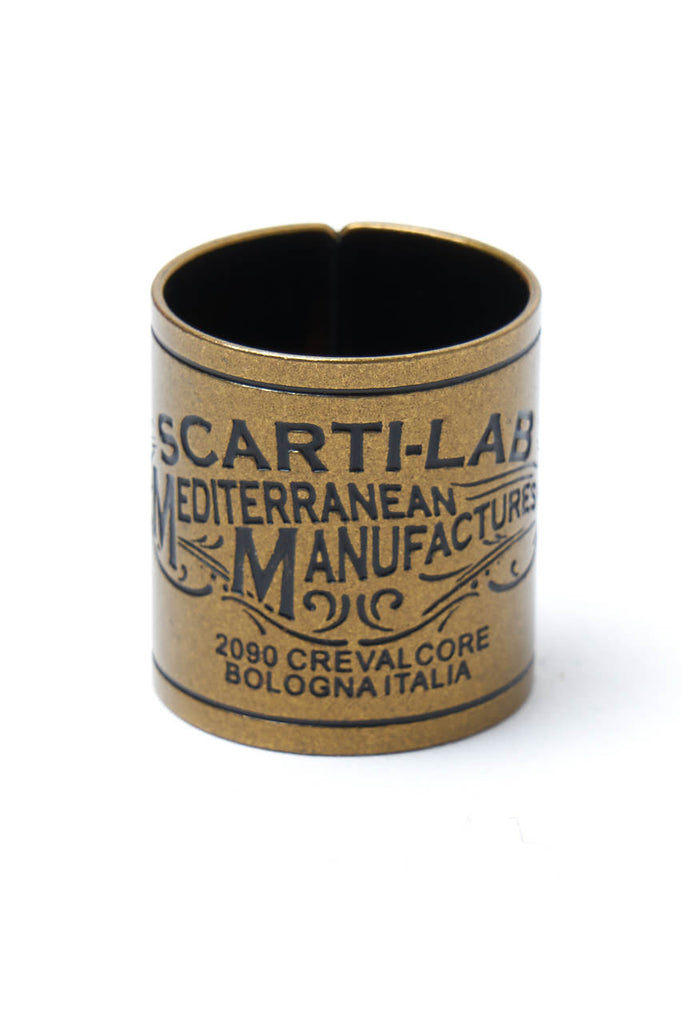 Scarti Lab Bandana Ring Brass