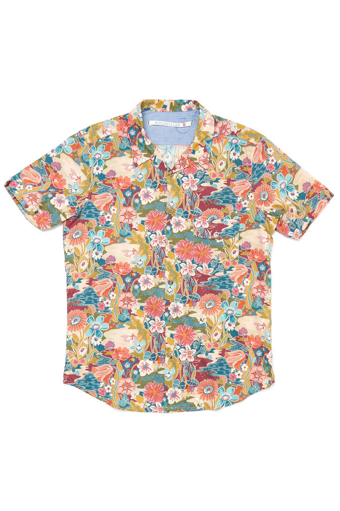 Scarti Lab Aloha Shirt 336-SL415 Bright Flowers