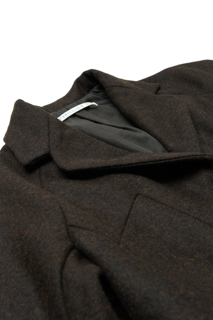 Scarti Lab Princess Line Coat W101-SE430 Wool Brown