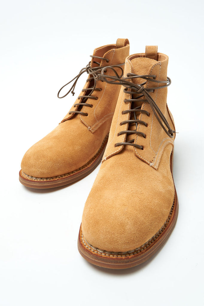 Silvano Sassetti Derby Boots Bottalatino Rough Out Natural