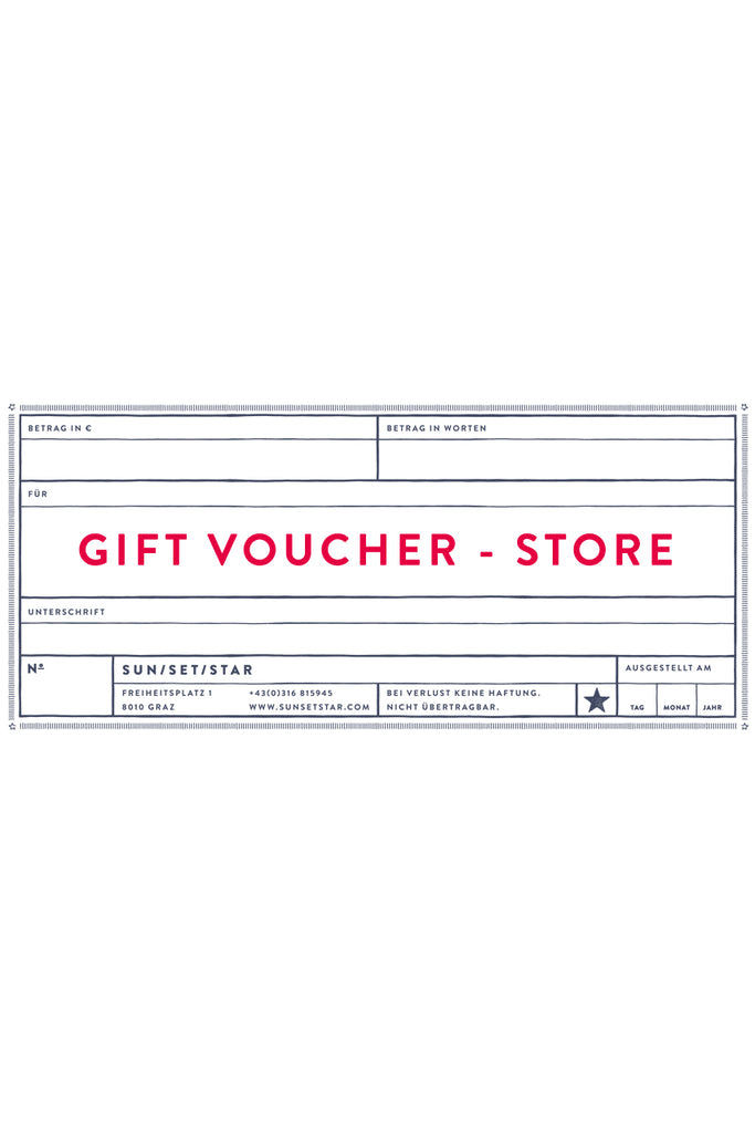 Sunsetstar Gift Voucher Store 100 EUR